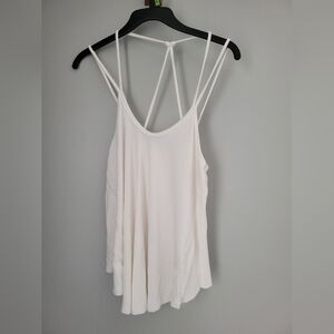 We The Free Rock Your World Strappy Tank Size M White